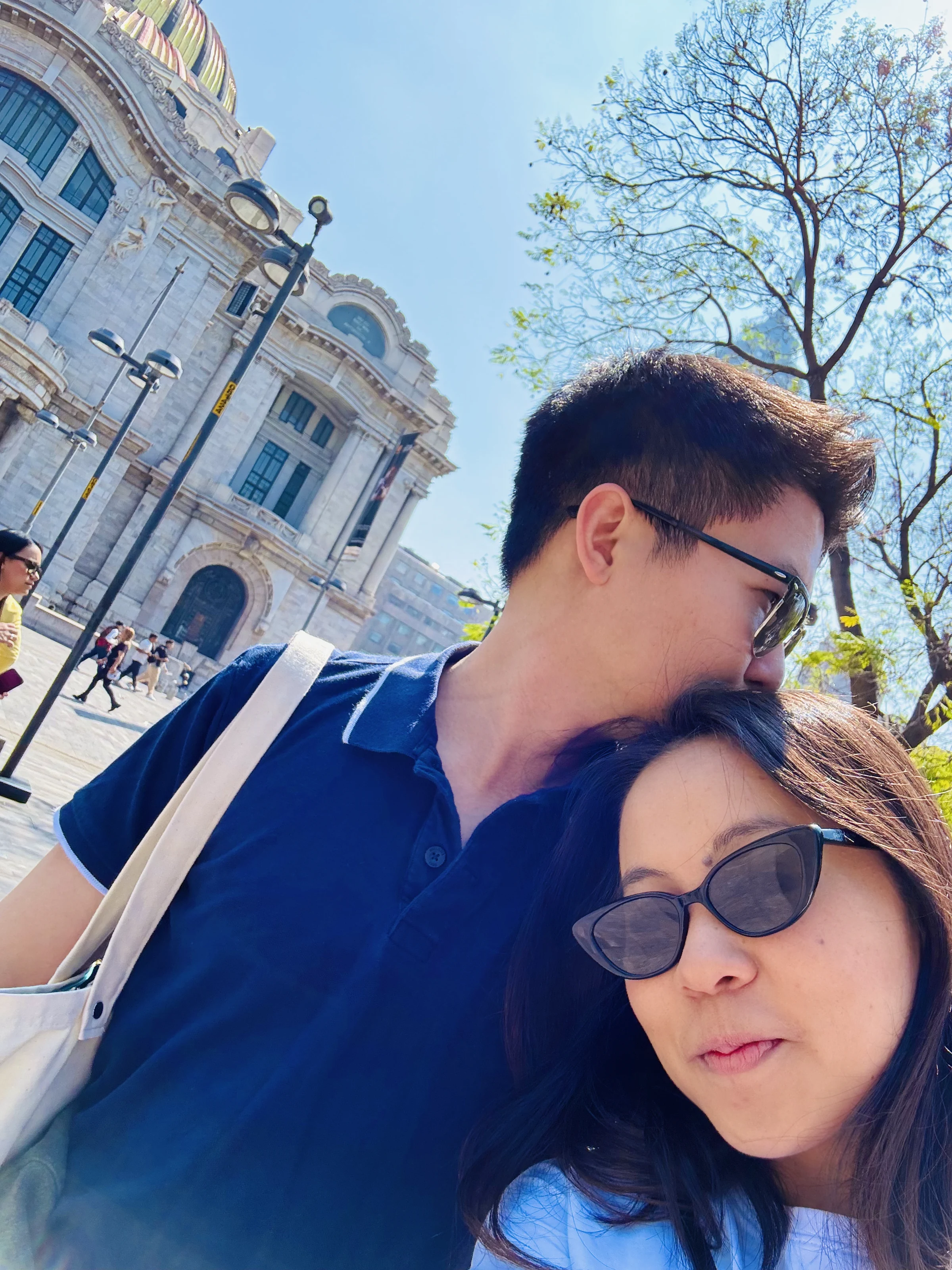 A 25-hour journey from Singapore to Mexico City, all for a few extra moments together. Worth every mile.